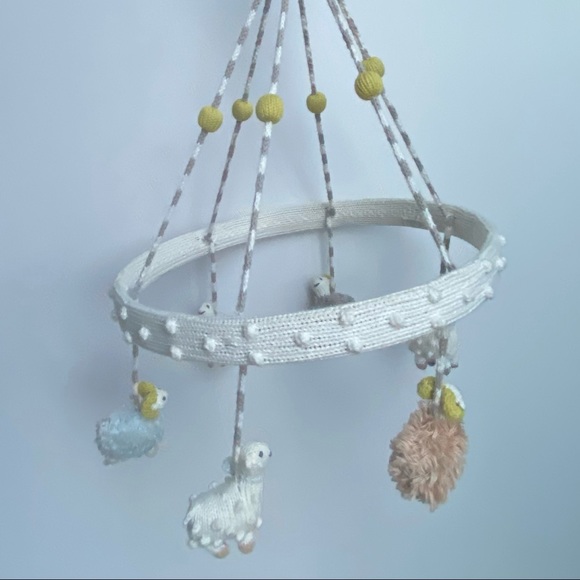 Bla Bla Baby Nursery Mobile Lambs & Ram 🤍🍼🐑🐏 - Picture 12 of 14